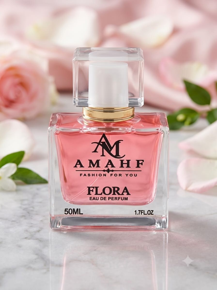 Flora Eau de Parfum 50ml – Feminine Floral Perfume for Women | AMAHF